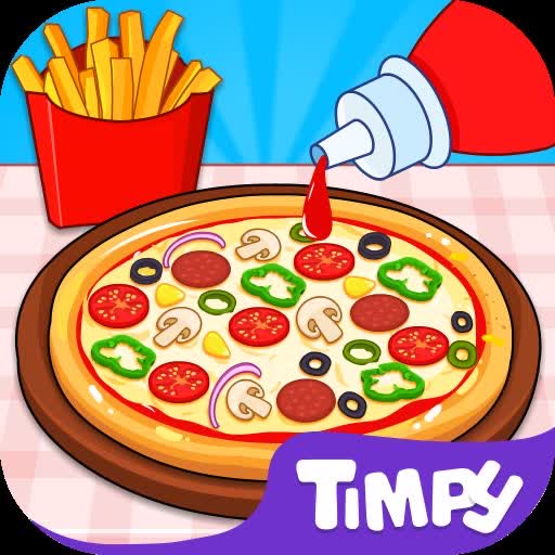 Timpy Pizza Kids Cooking Games